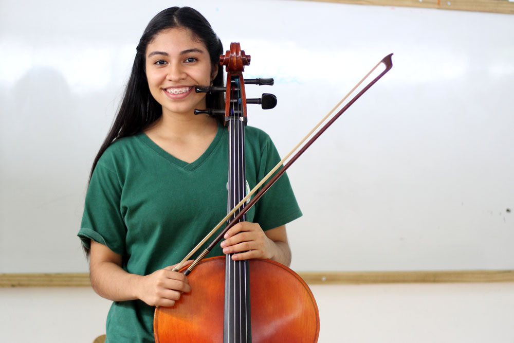 Experiencias de una estudiante de música de Cóbano en Alabama