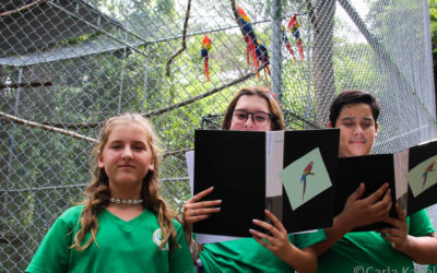 Futuro Verde Participates in the Scarlet Macaw Release