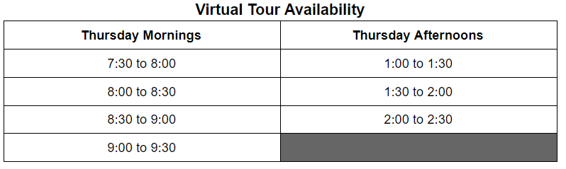 Virtual Tours at Futuro Verde